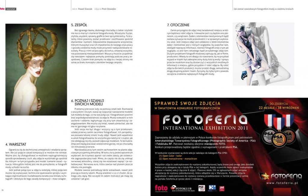 fotograf poznań teksty o fotografii copywriting dziennikarz fotograficzny wywiad