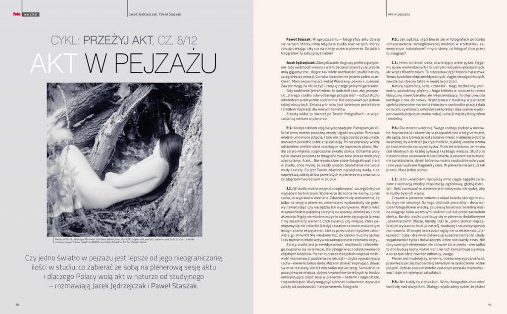 fotograf poznań teksty o fotografii copywriting dziennikarz fotograficzny wywiad