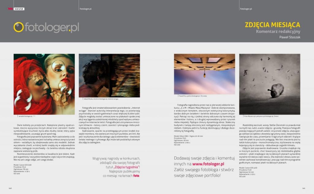 fotograf poznań teksty o fotografii copywriting dziennikarz fotograficzny wywiad
